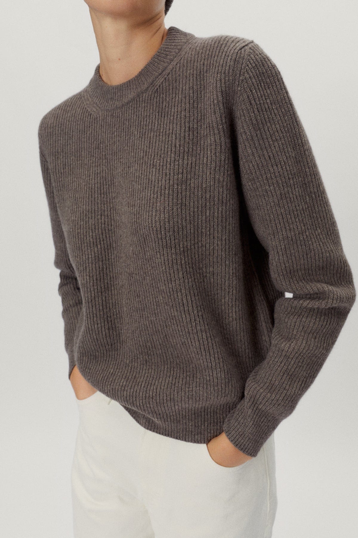 Taupe | The Woolen Perkins Sweater