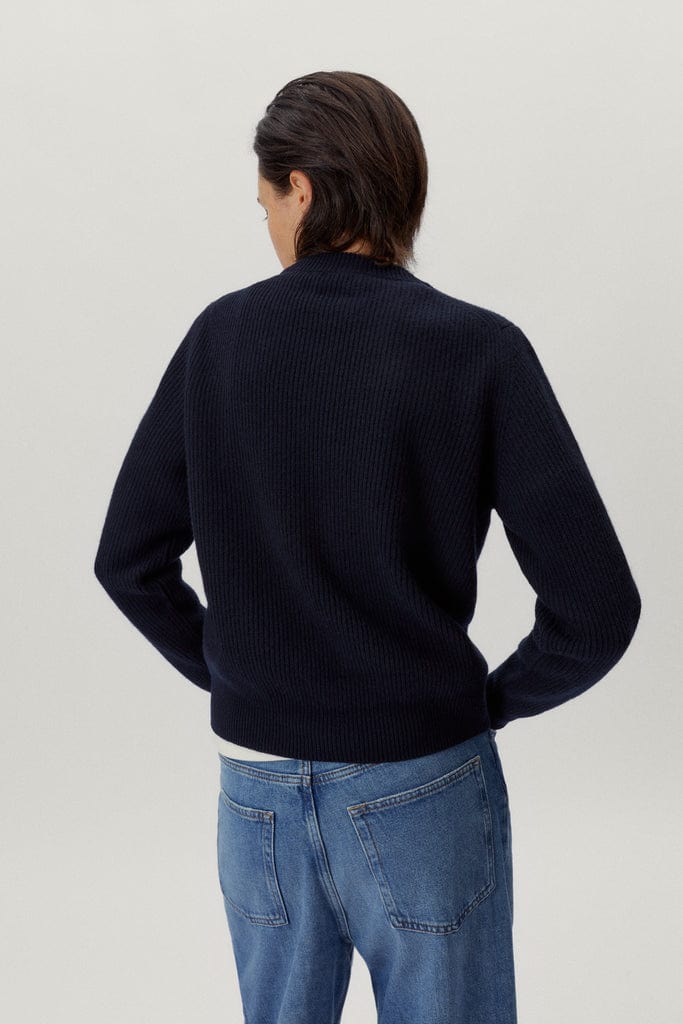 Blue Navy | The Woolen Perkins Sweater