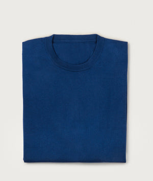 Round Neck in Cotton and Cashmere