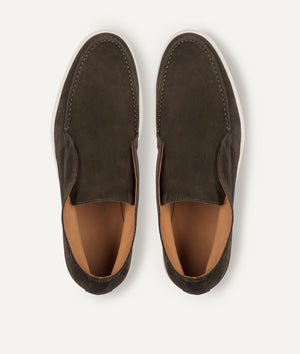 Ankle Boot Slipper in Suede