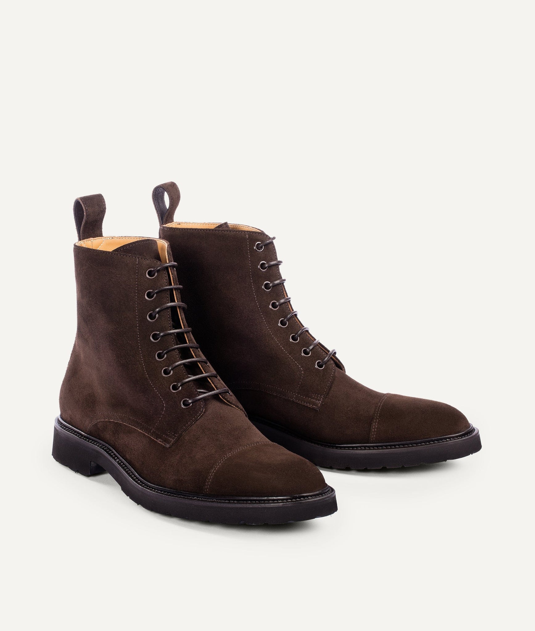 Lace-Up Boot in Suede