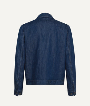 Lardini - Denim Jacket in Cotton & Linen