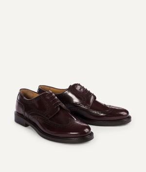 Derby Full Brogue in Calf Leather