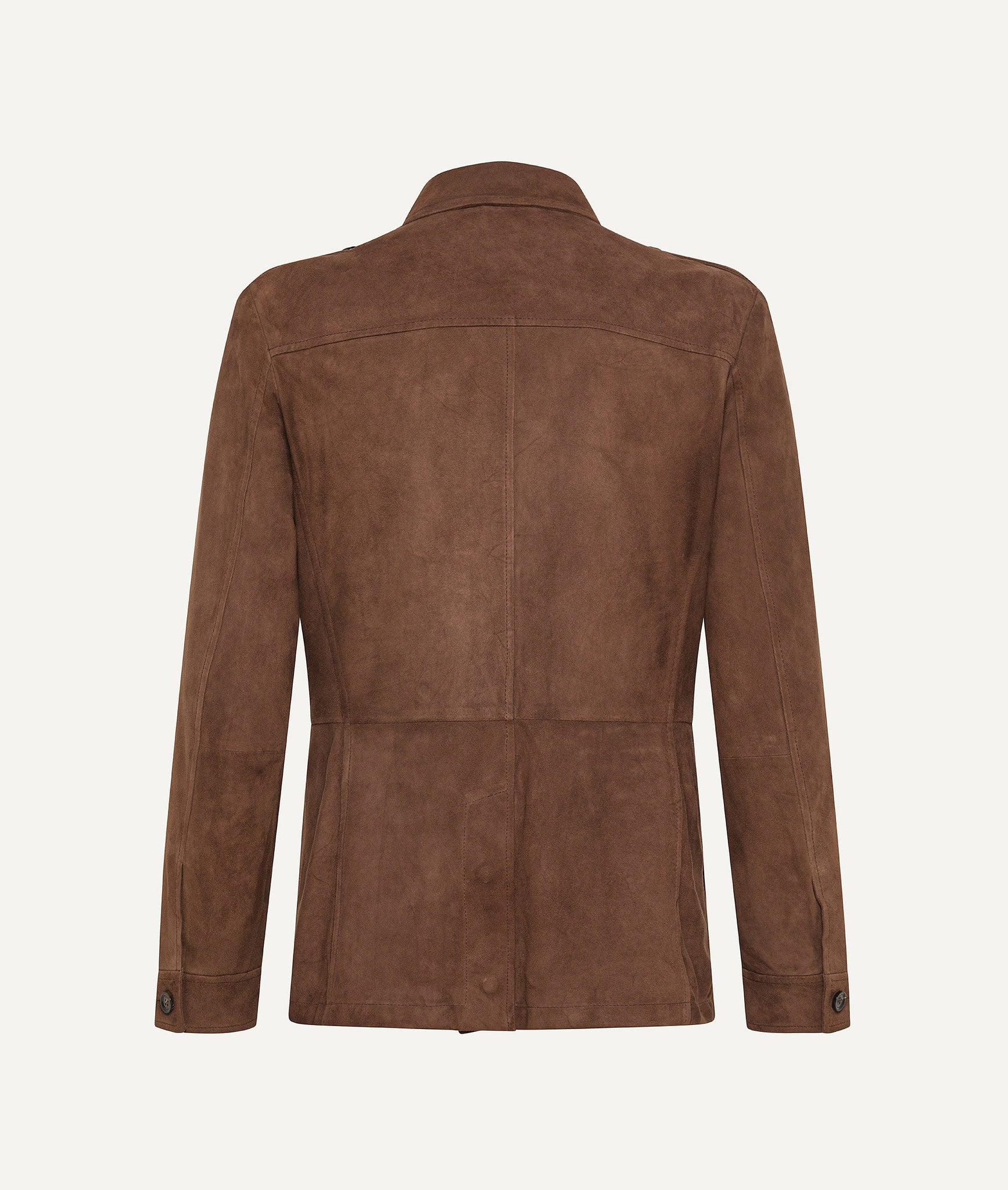 Eleventy - Leather Jacket in Suede