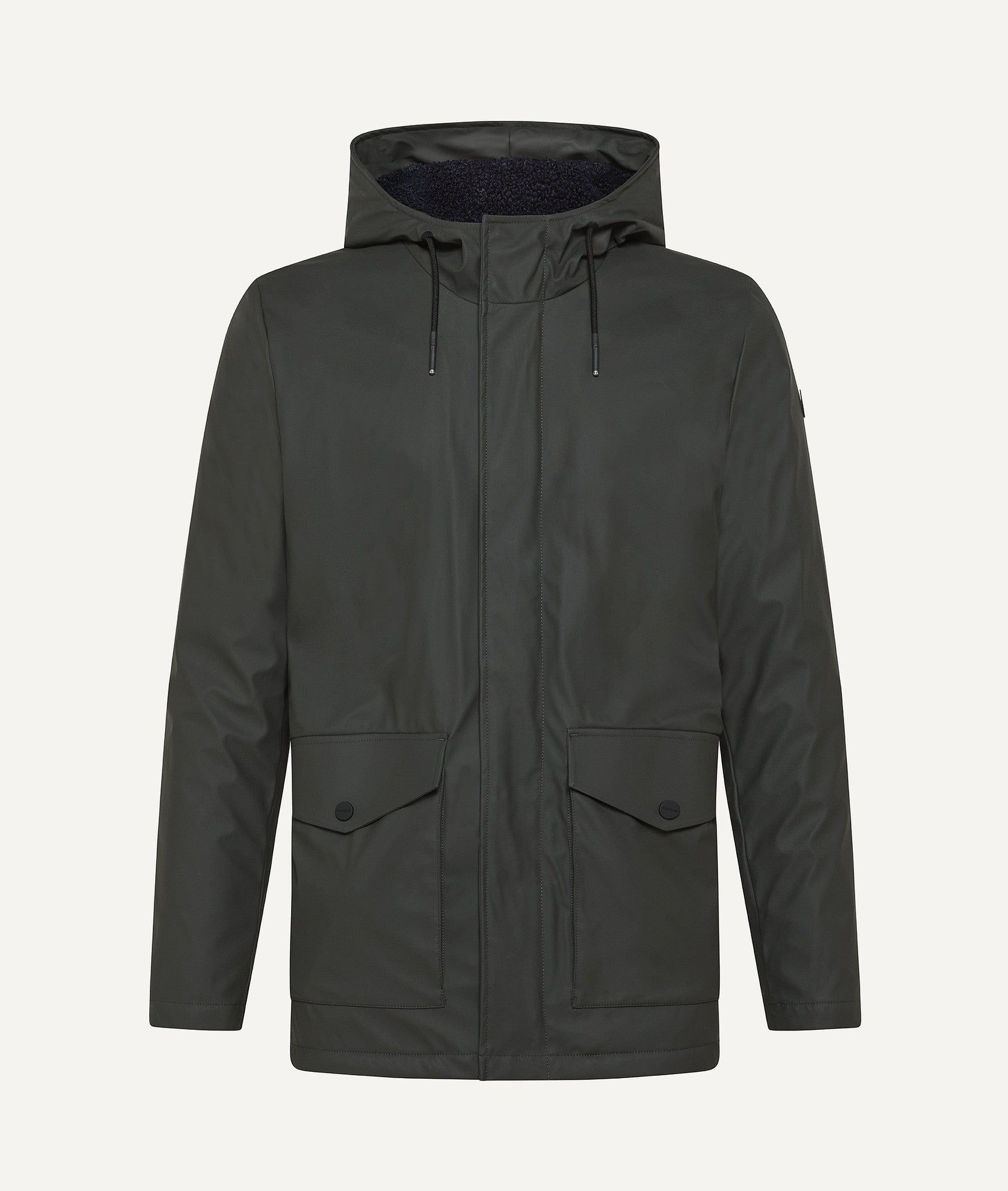 Homeward - Rain Jacket with Shearling in Polyester and Plyurethane