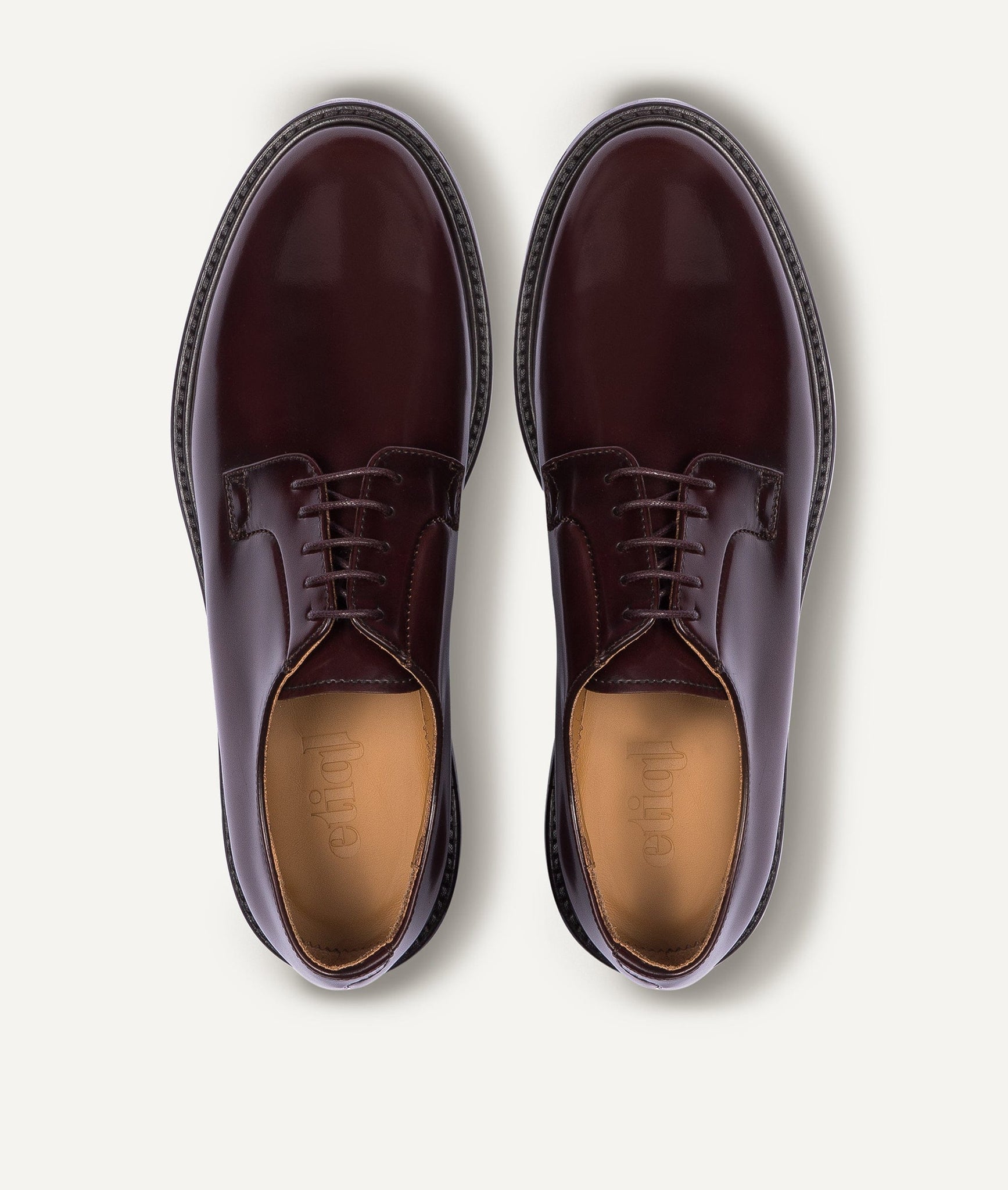 Derby in Calf Leather