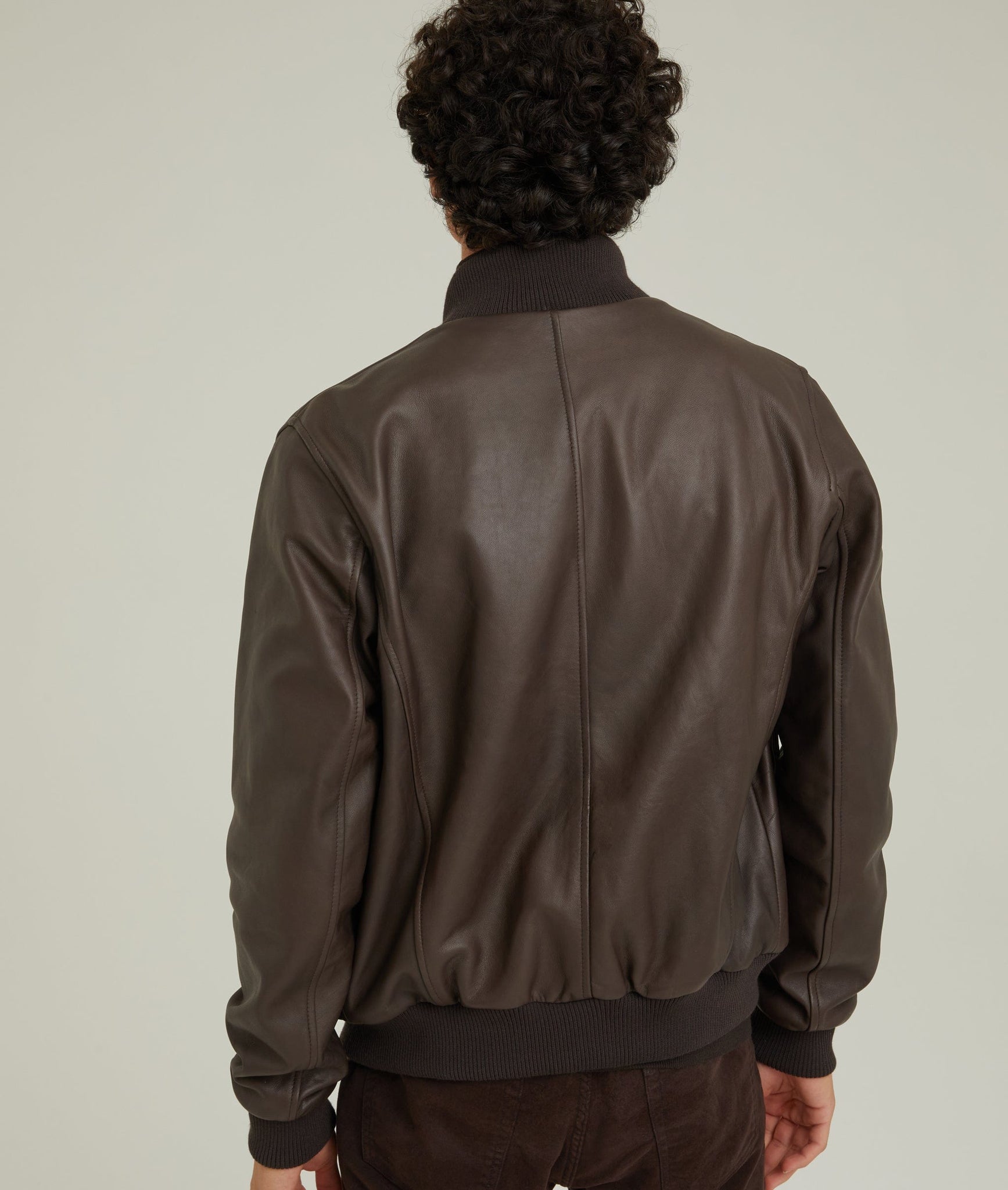 A1 Bomber Jacket in Lambskin