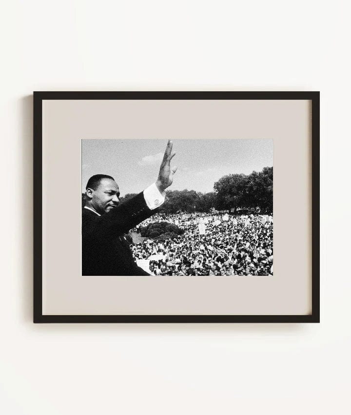 Dr. Martin Luther King Jr. addressing crowd of demonstrators, District of Columbia, USA - 28 Aug 1964