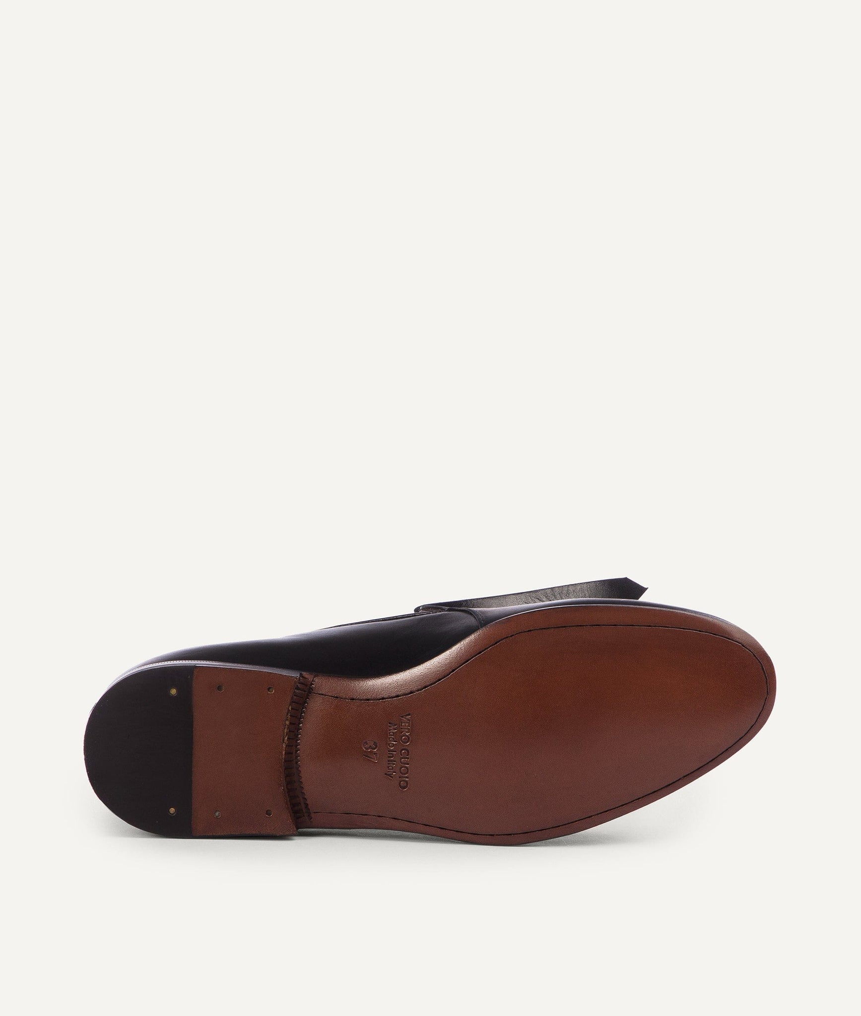 Loafer With Fringes in Calf Leather