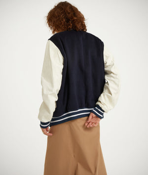 Varsity Jacket in Wool