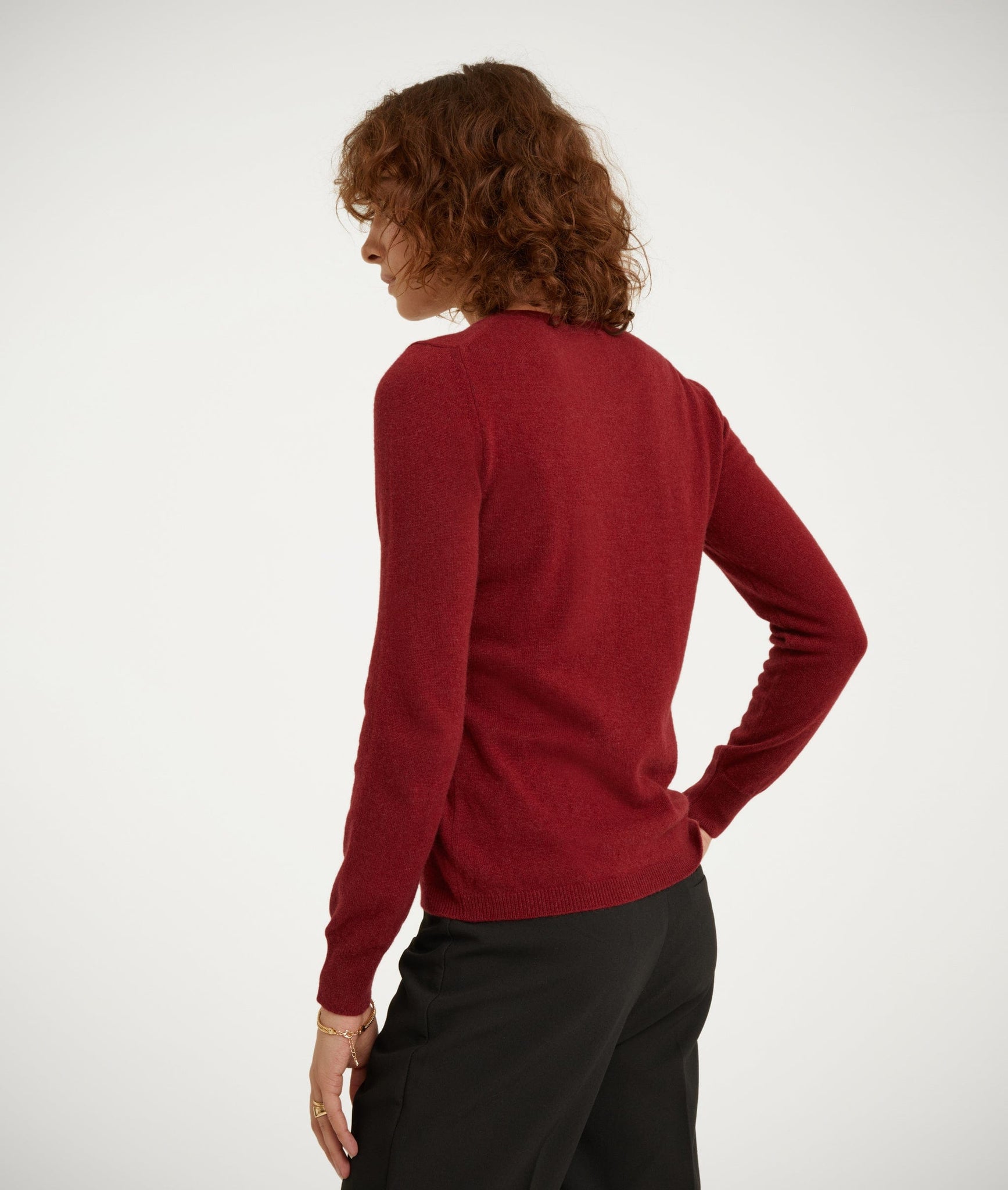 Round Neck in Cashmere