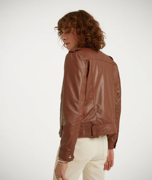 Trucker Jacket in Leather