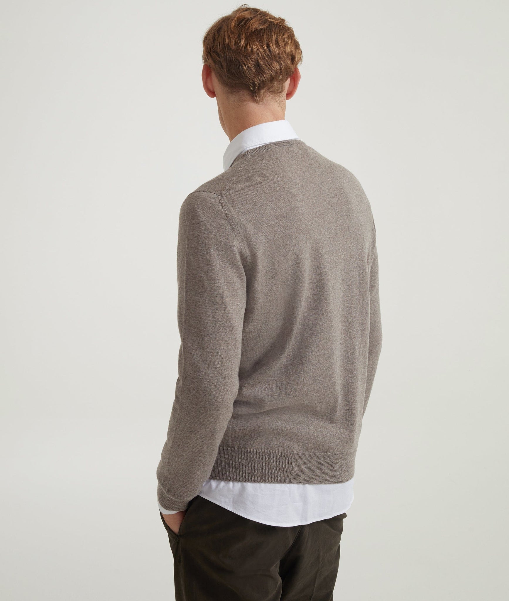 Roundneck Sweater in Merino Wool