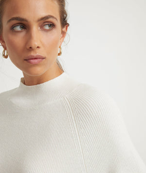 High neck Sweater in Cashmere