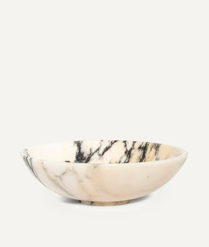 Fruit Bowl in Paonazzo Marble