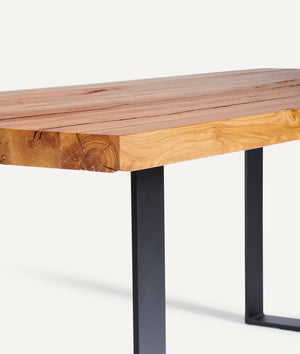 Solid Wood Table in Historical Timber