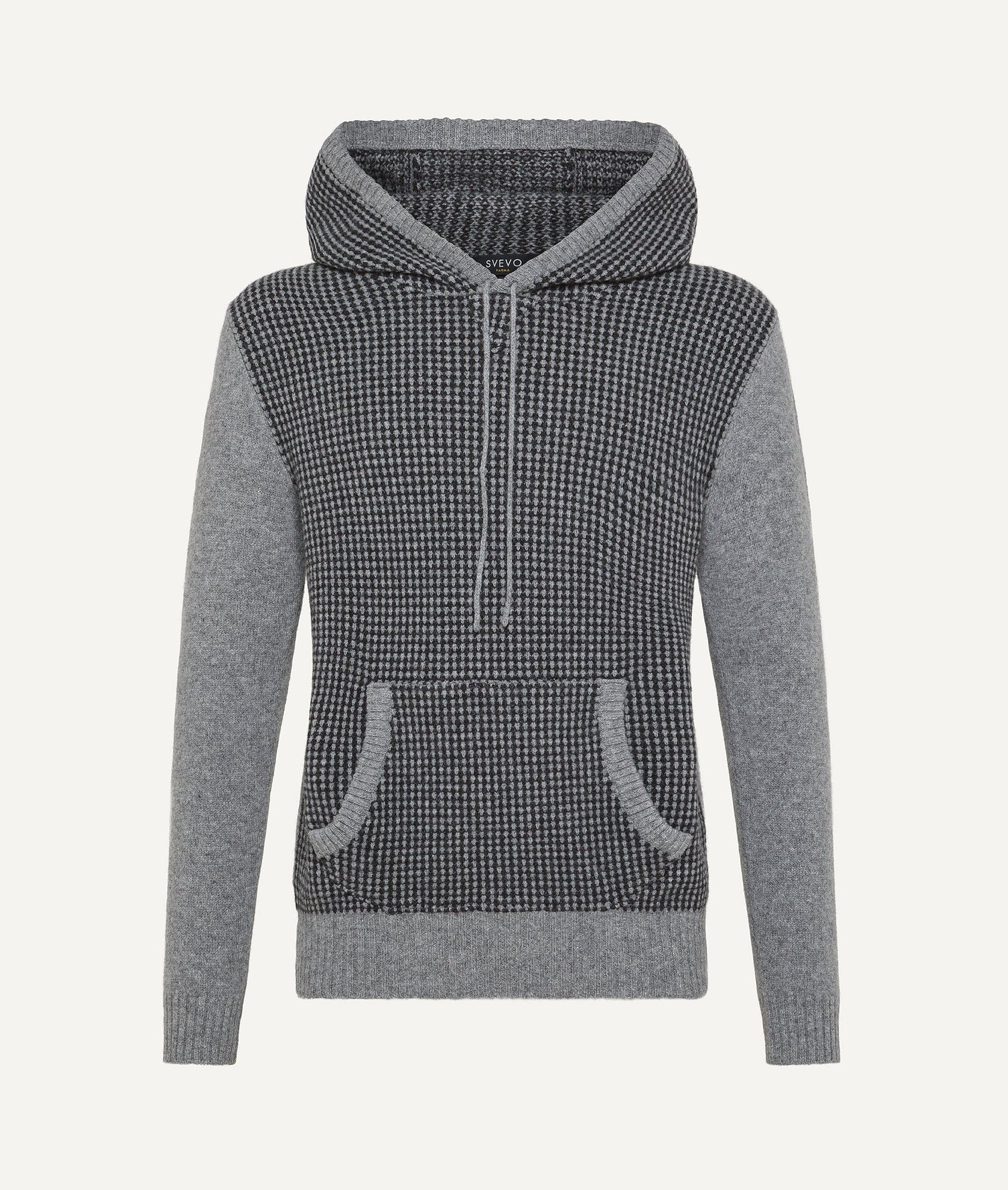 Svevo - Sweater with Hoodie in Wool