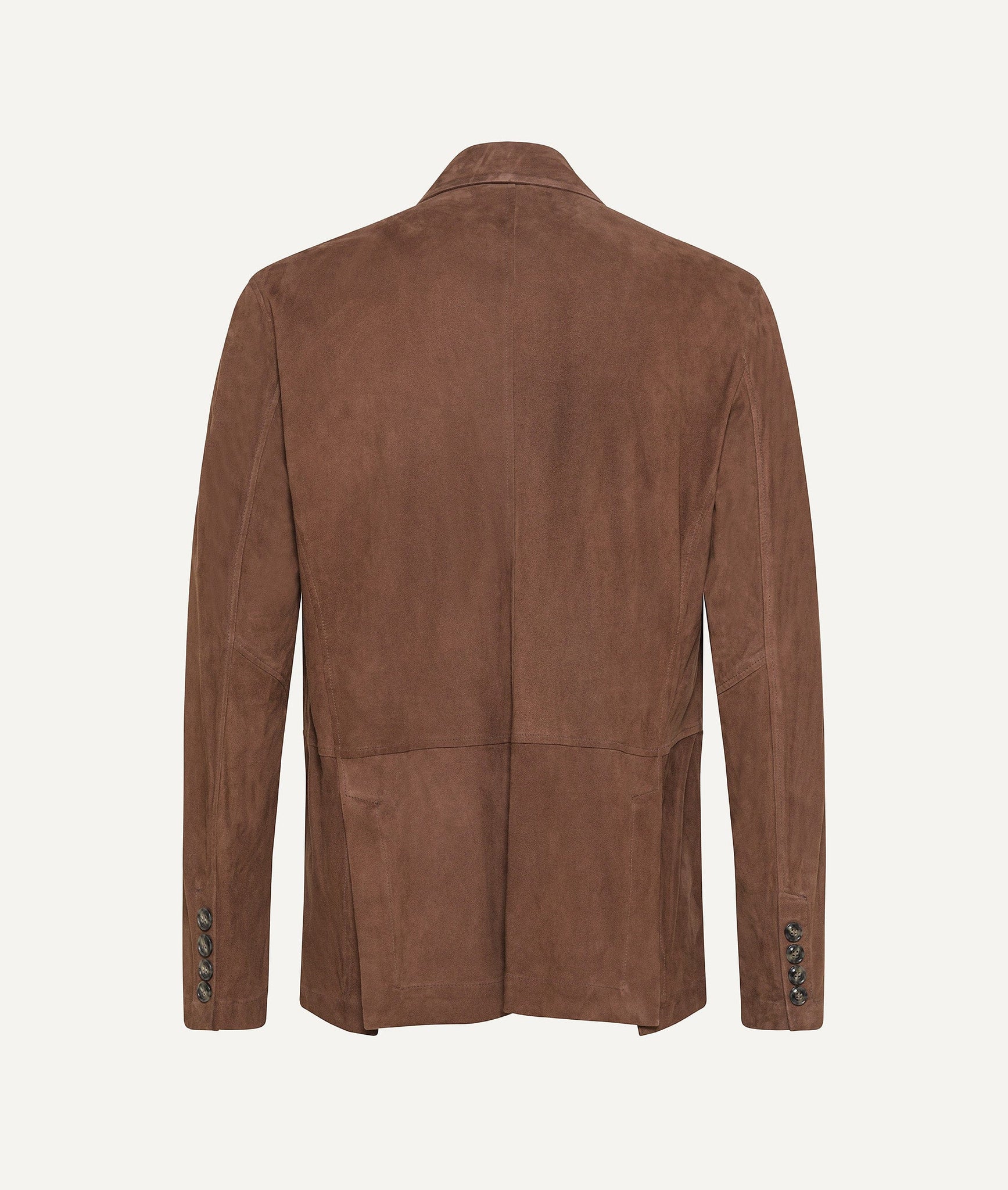 Barba - Leather Jacket in Suede