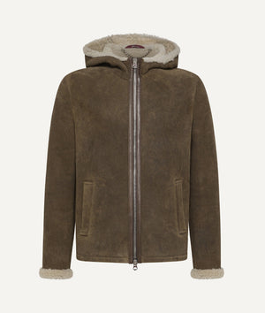 Stewart - Leather Jacket With Shearling in Lambskin