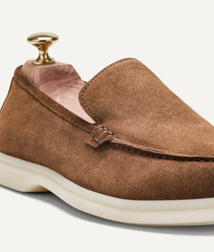 Summer Slipper in Suede Leather