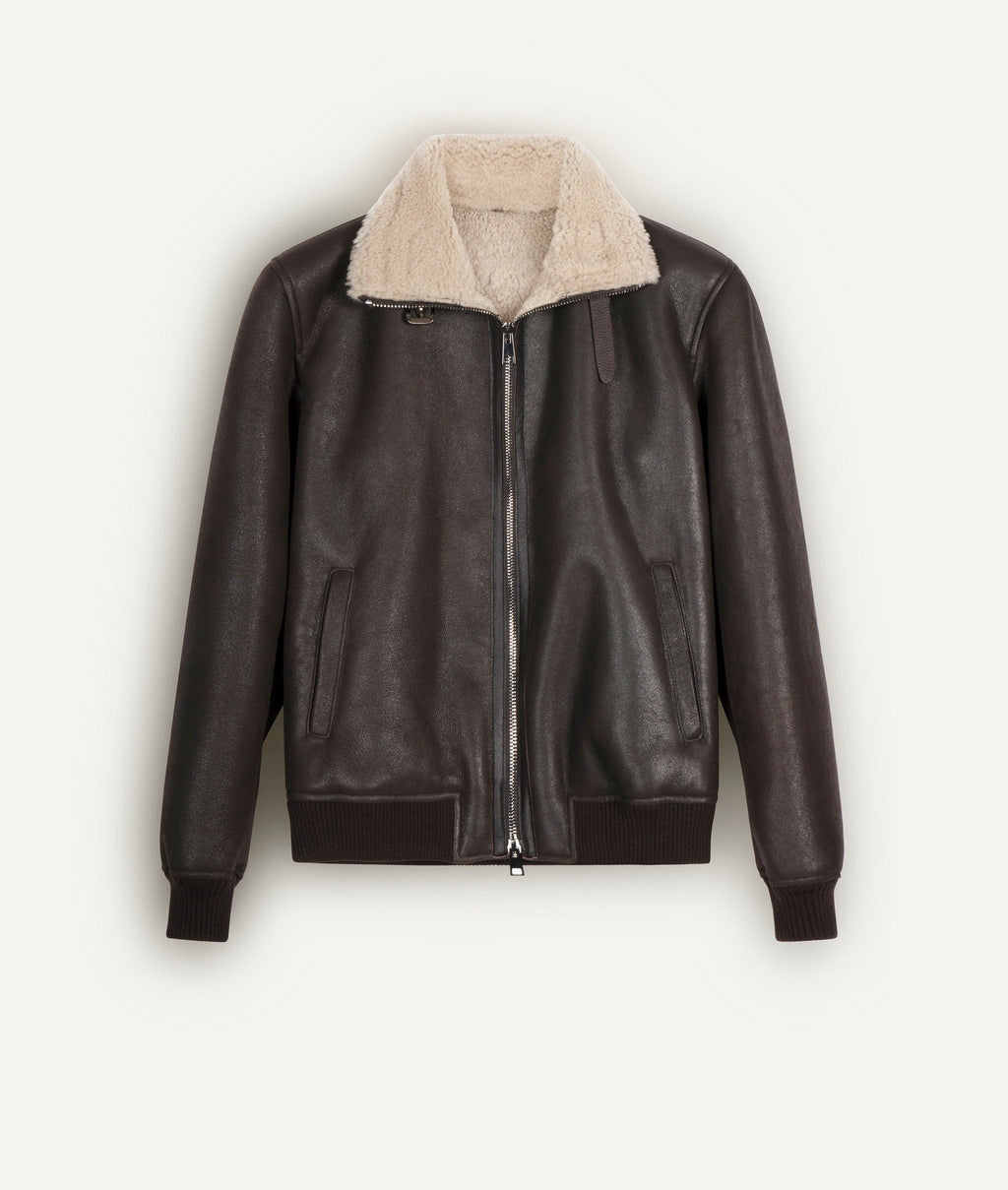 Shearling A1 Bomber in Lambskin – ETIQL