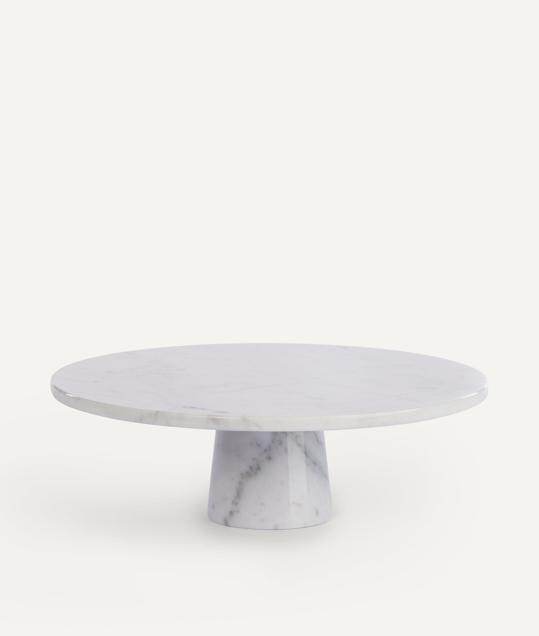 Cake Stand in Marquina Marble