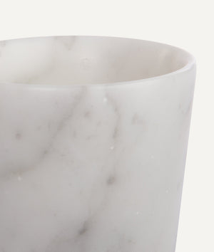 Grappa Glass in Carrara Marble - Set of 2