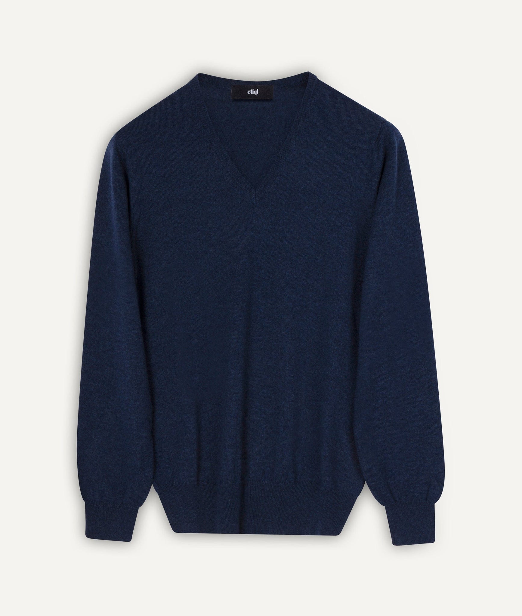 V Neck Sweater in Cashmere