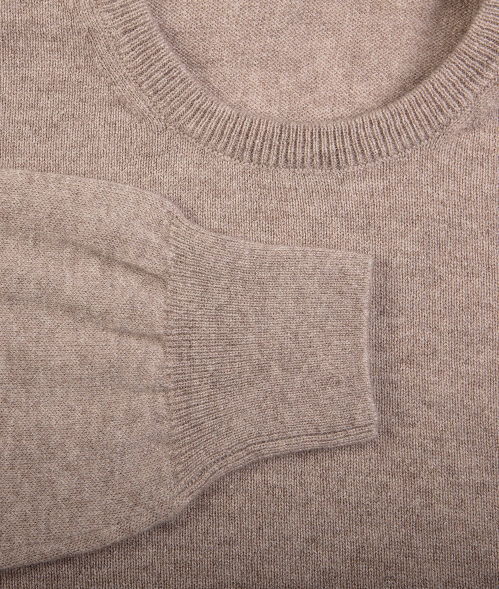 Round Neck Sweater in Cashmere