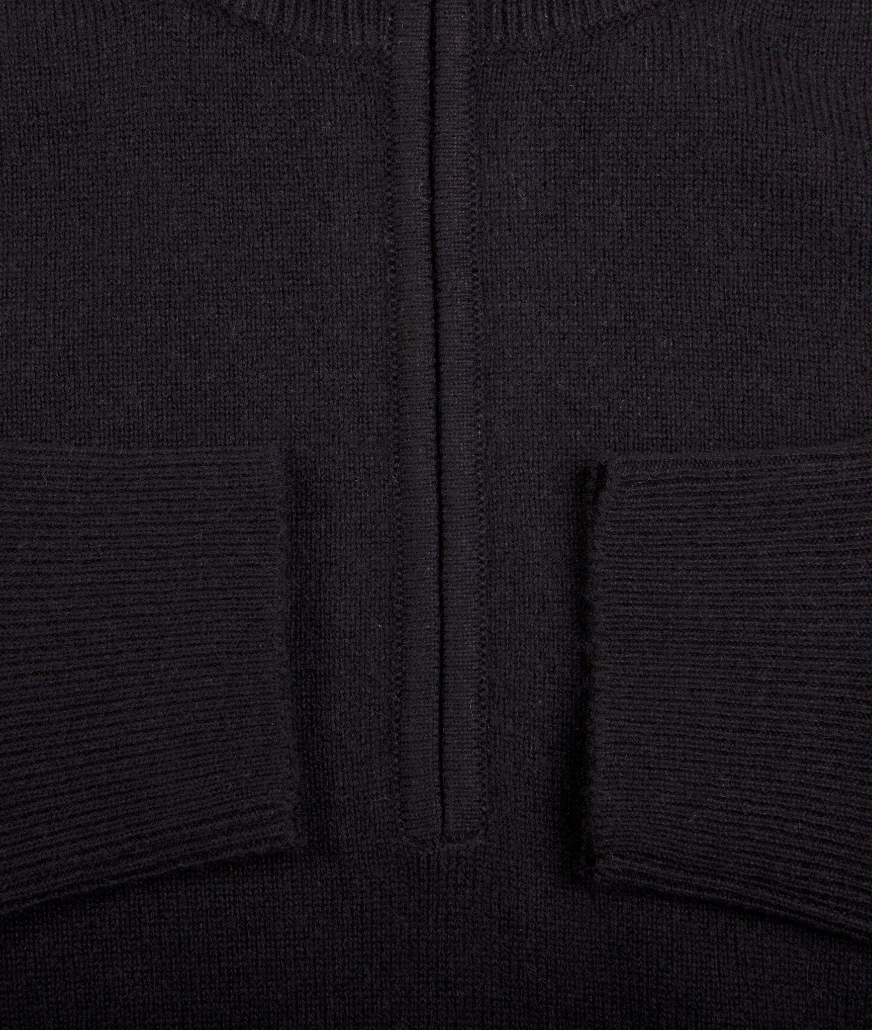 Zip-up Sweater in Cashmere