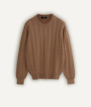 Cable Knit Sweater in Cashwool