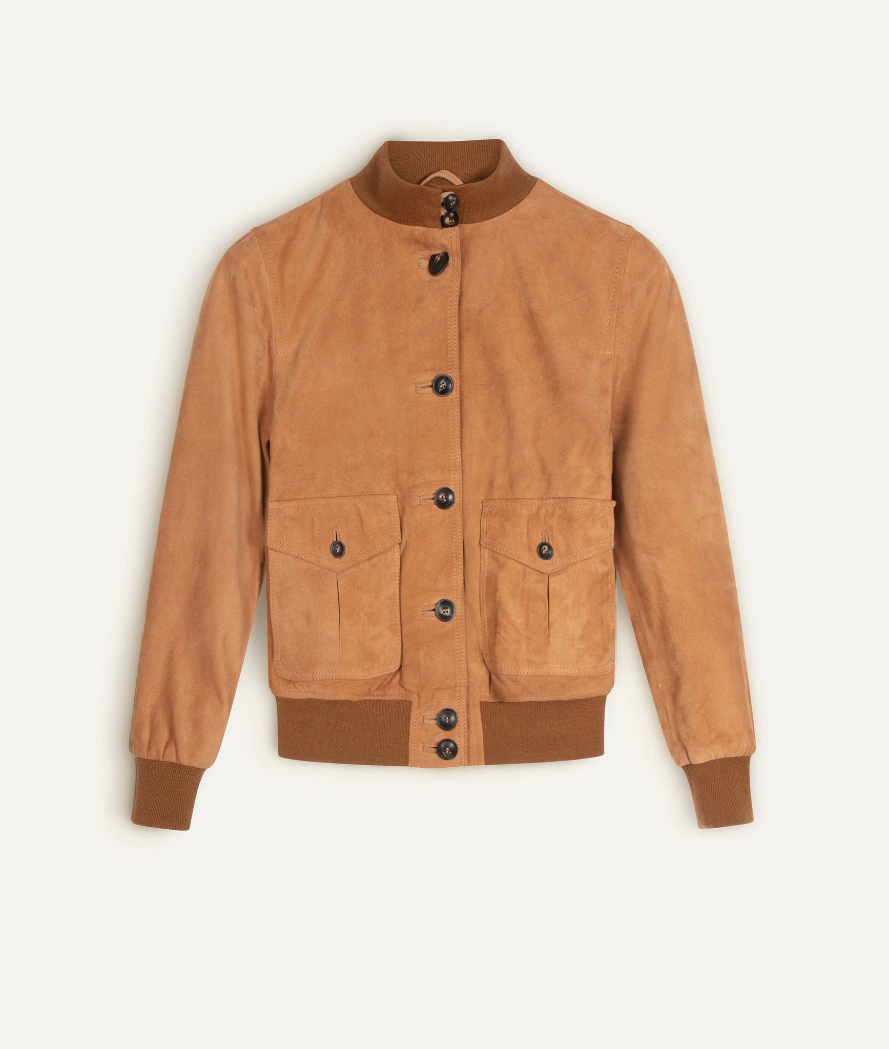 A1 Bomber Jacket in Suede