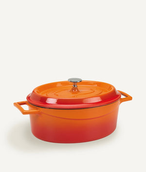 Induction Oval Pot in cast iron