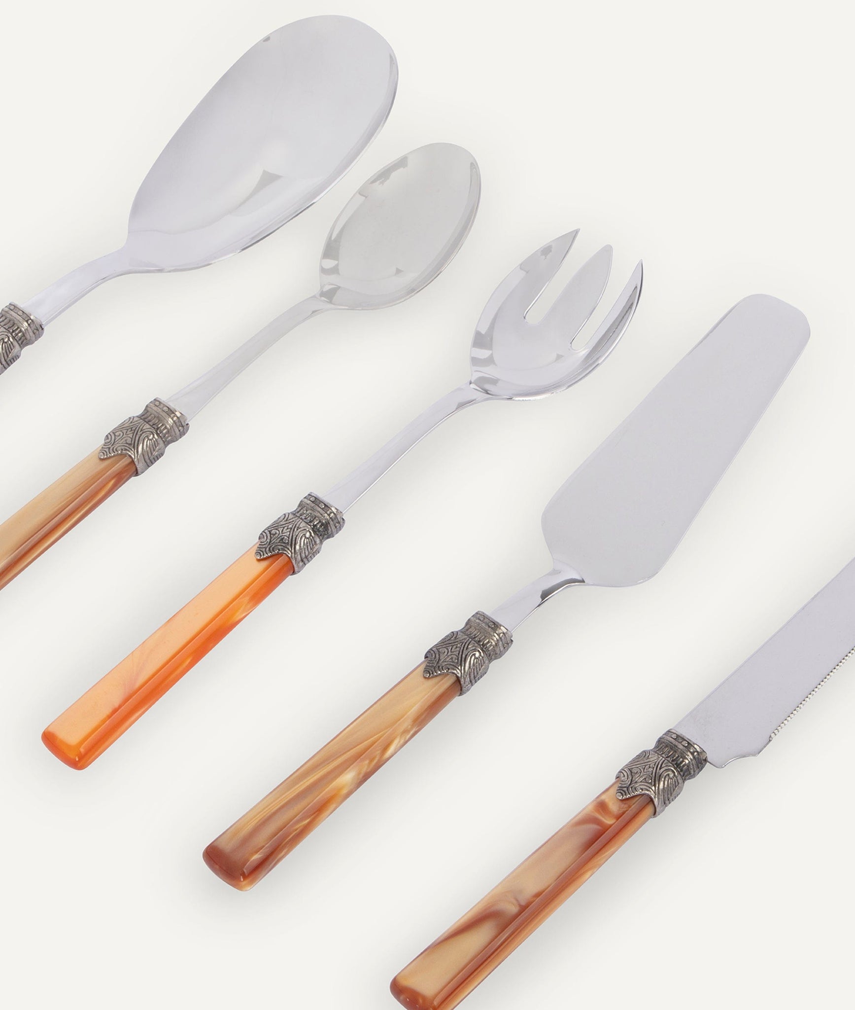 Dining Tools in Steel - 5 pieces