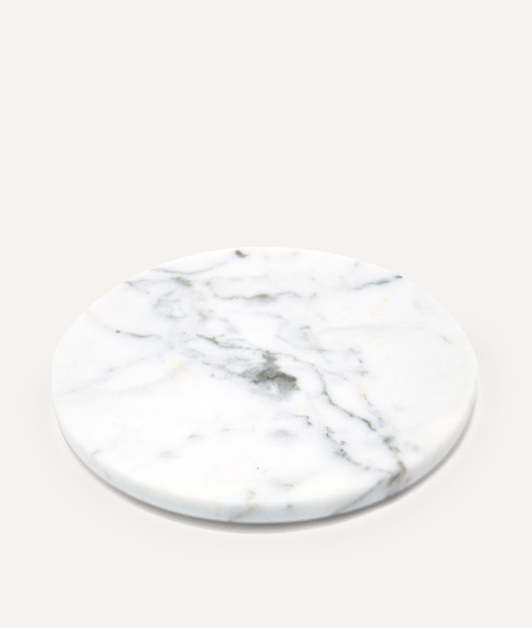 Coasters in Carrara Marble - Set of 2