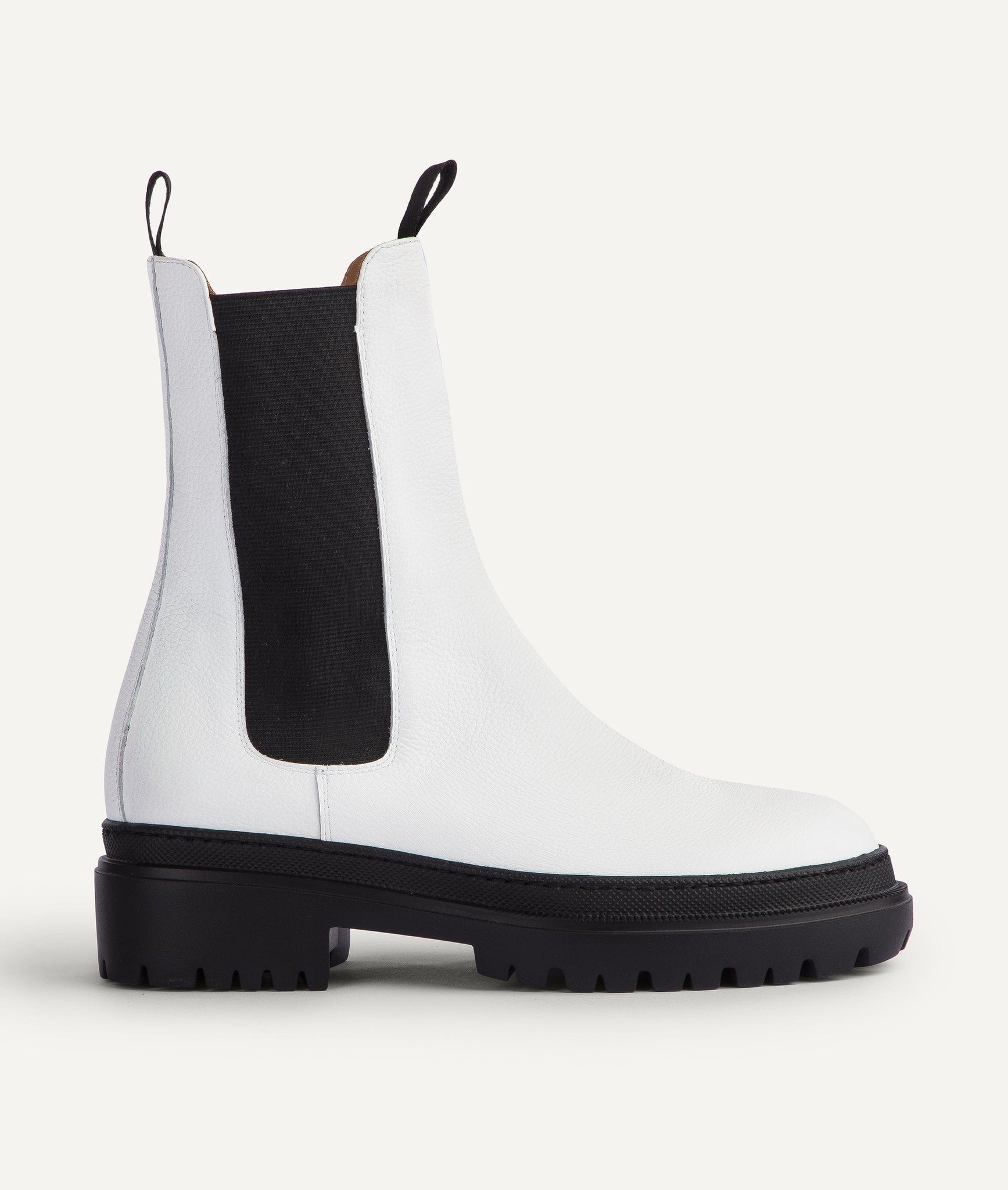 High Shaft Chelsea Boot in Calf Leather